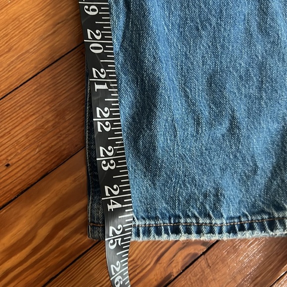 J.Crew Factory High Rise Straight Button Fly Jeans - 100% Cotton - NWT - Size 32 - Picture 13 of 15